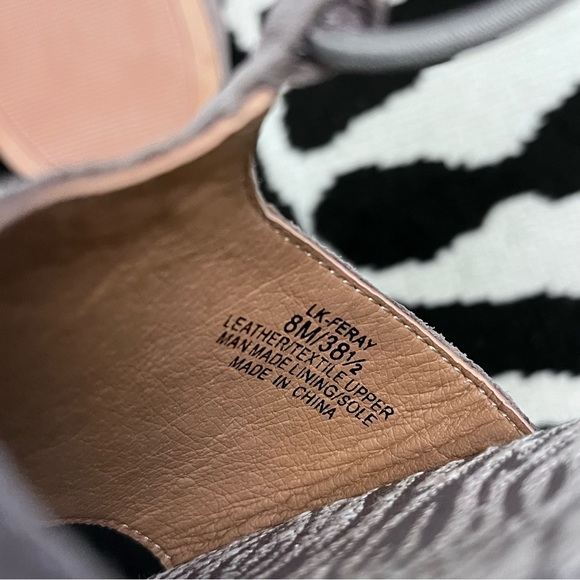 Lucky Brand Feray Titanium Flat Sandals Size 8 - Picture 14 of 16